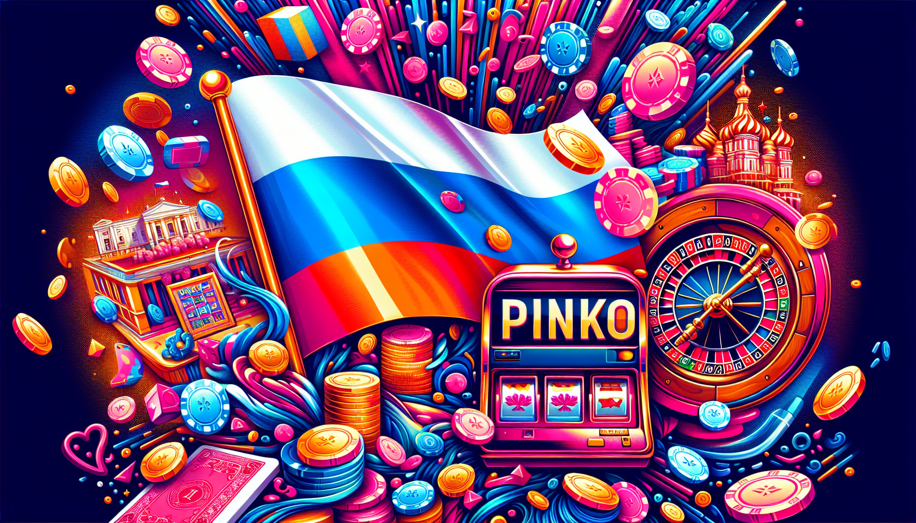 Главная страница онлайн казино Pinco